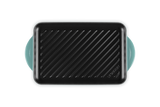 Le Creuset 32cm Cast Iron Rectangular Grill - Bleu Riviera | 20202320990460