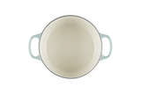 Le Creuset Signature 28cm Cast Iron Round Casserole - Sea Salt | 21177287174430