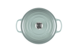 Le Creuset Signature 22cm Cast Iron Round Casserole - Sea Salt | 21177227174430