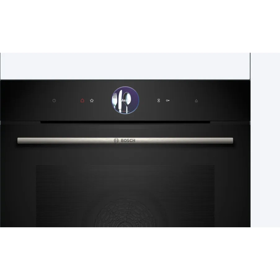 Bosch Series 8 Full Steam Single Oven Black HSG7364B1B
