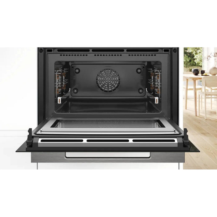 Bosch Series 8 Combi Oven with Microwave Black CMG778NB1