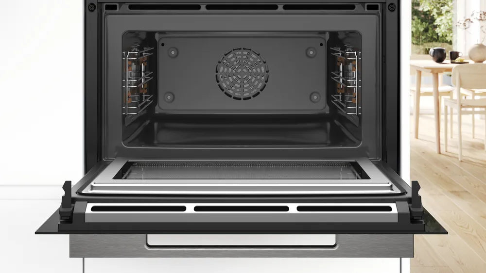 Bosch Series 8 Combi Oven with Microwave Black CMG7361B1B