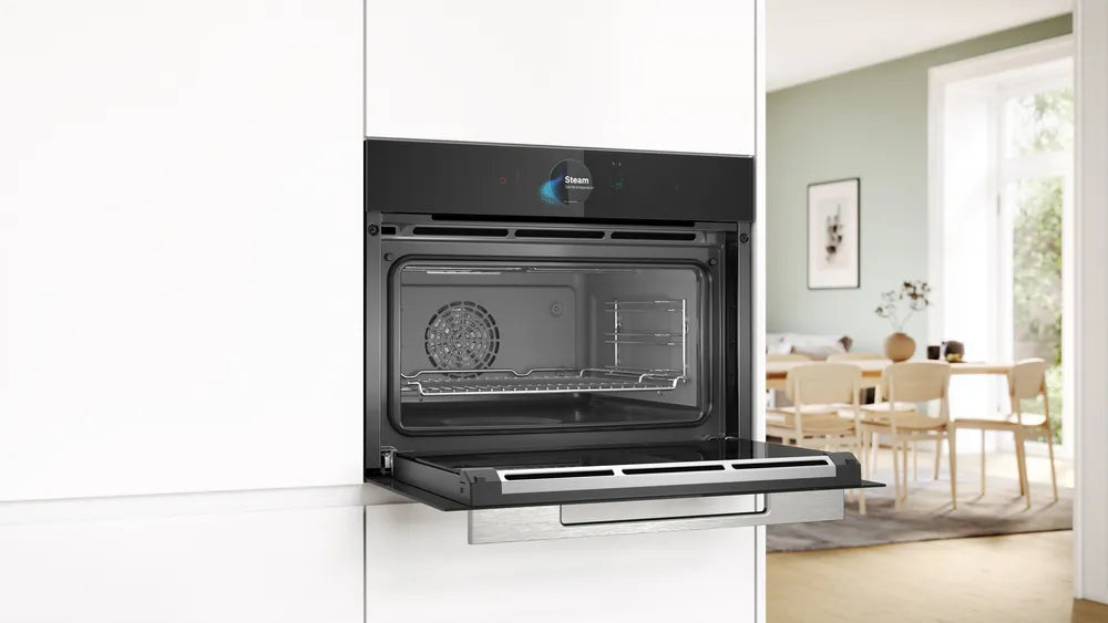 Bosch Series 8 Full Steam Combi Oven Black CSG7584B1