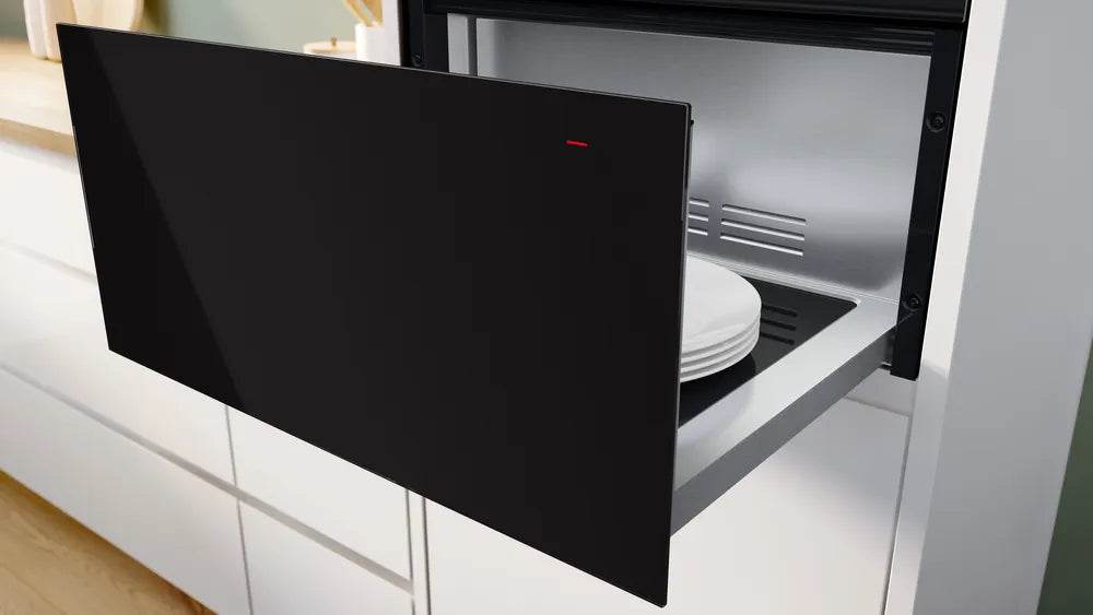 Bosch Series 8 29cm Warming Drawer Black