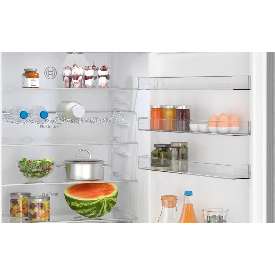 Bosch Series 4 70:30 Fridge Freezer Stainless Steel KGN492LDFG