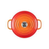 Le Creuset Signature 20cm Cast Iron Round Casserole - Volcanic | 21177200902430