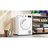 Bosch Series 4 8kg Condenser Dryer White WTN83202GB