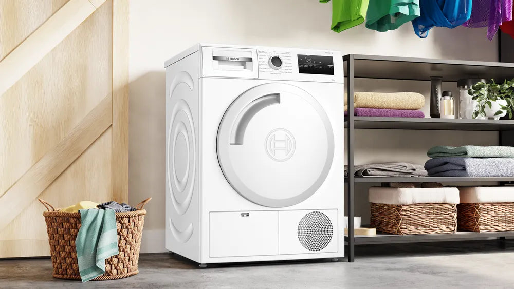 Bosch Series 4 8kg Condenser Dryer White WTN83202GB