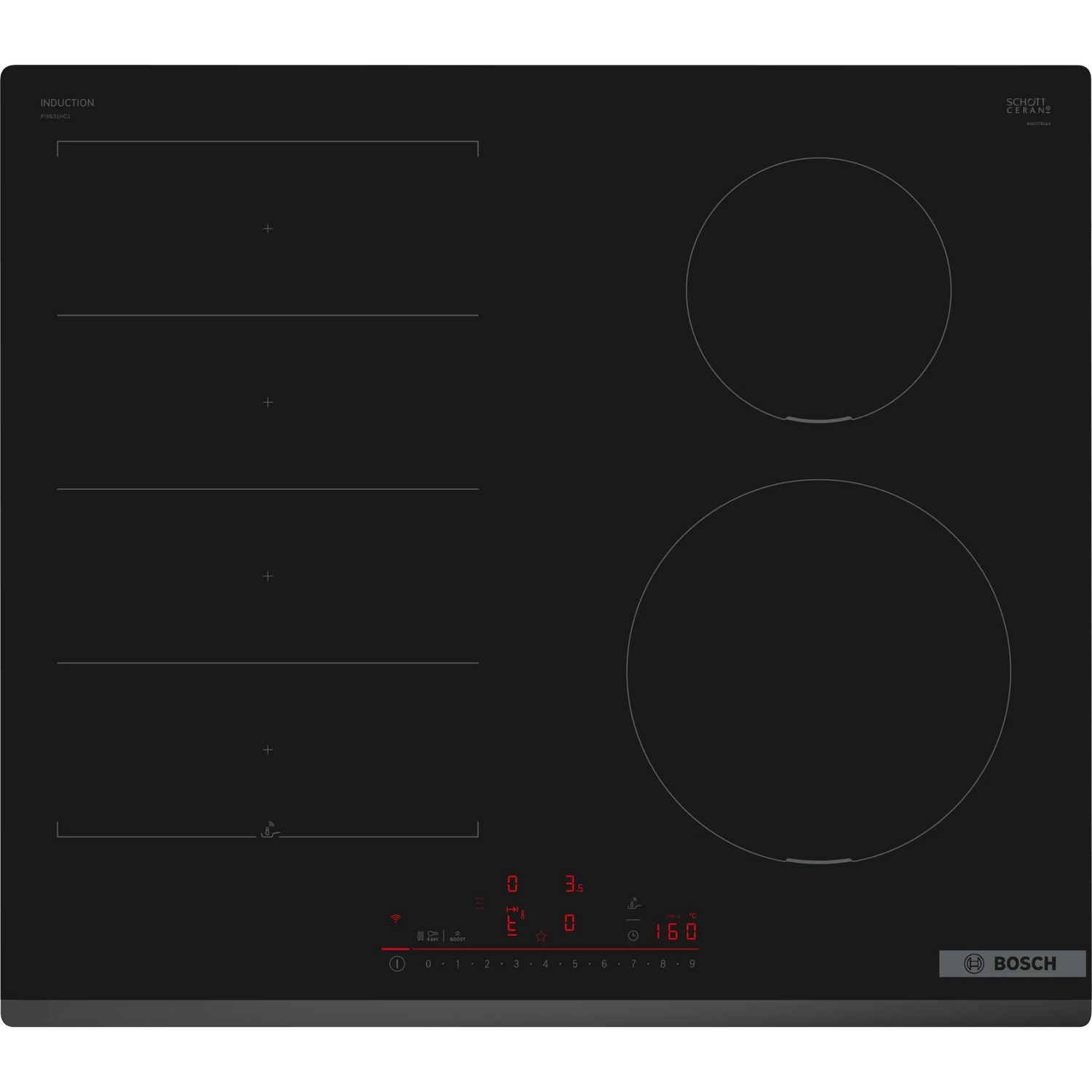 Bosch Series 6 80cm Flex Induction Hob | PIX631HC1E