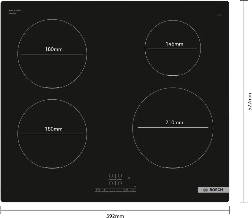 Bosch Series 4 60cm Induction Hob PUE611BB5E