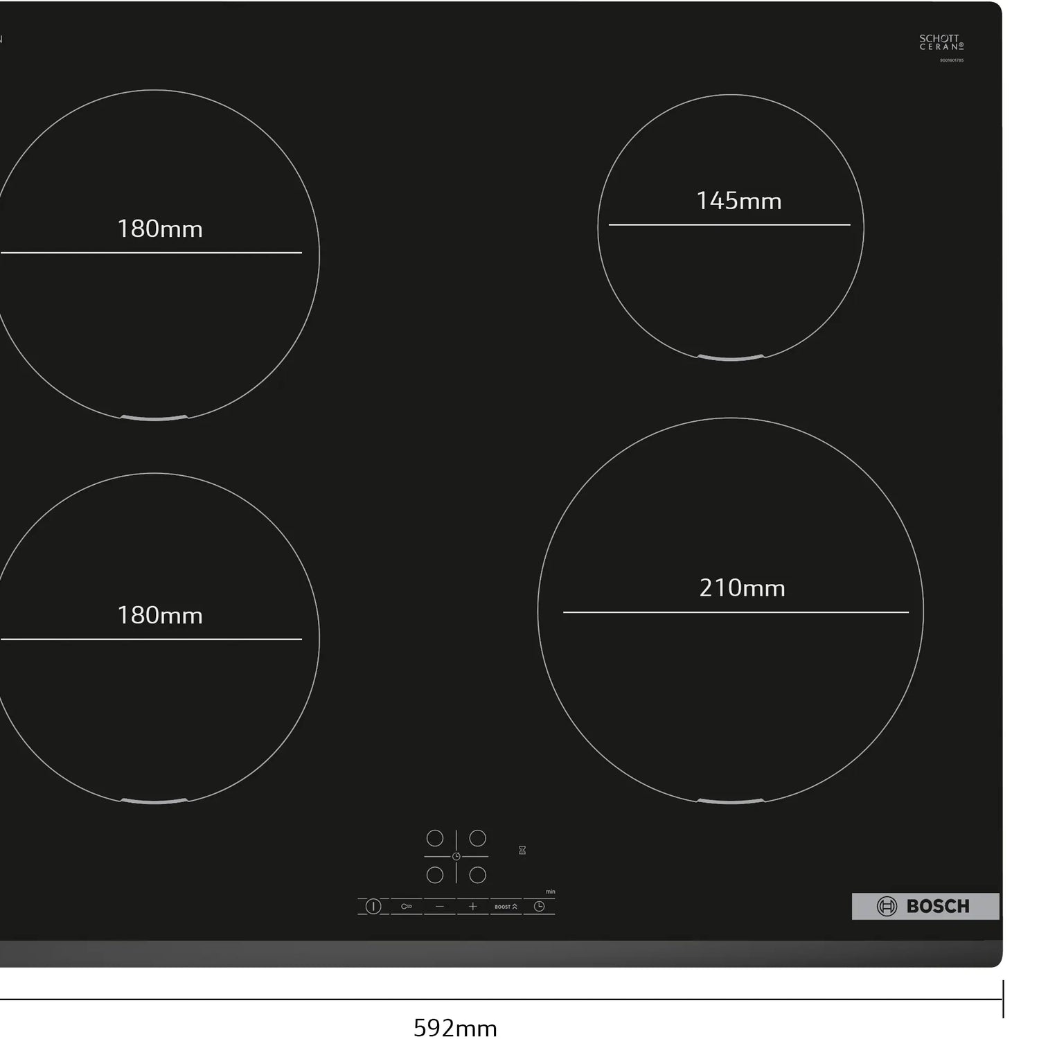 Bosch Series 4 Induction Hob 60cm | PIE631BB5E