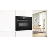 Bosch Series 8 Combi Oven with Microwave Black CMG7361B1B
