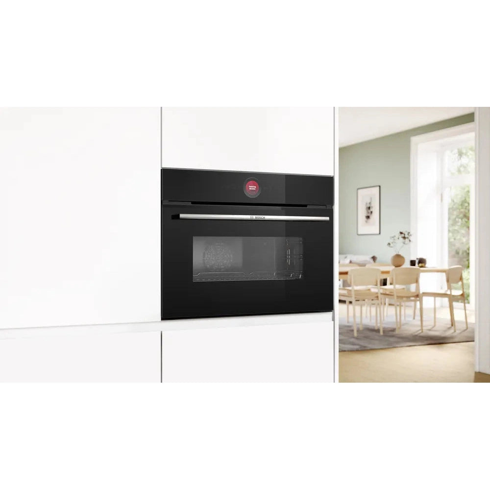 Bosch Series 8 Combi Oven with Microwave - Black | CMG7241B1B