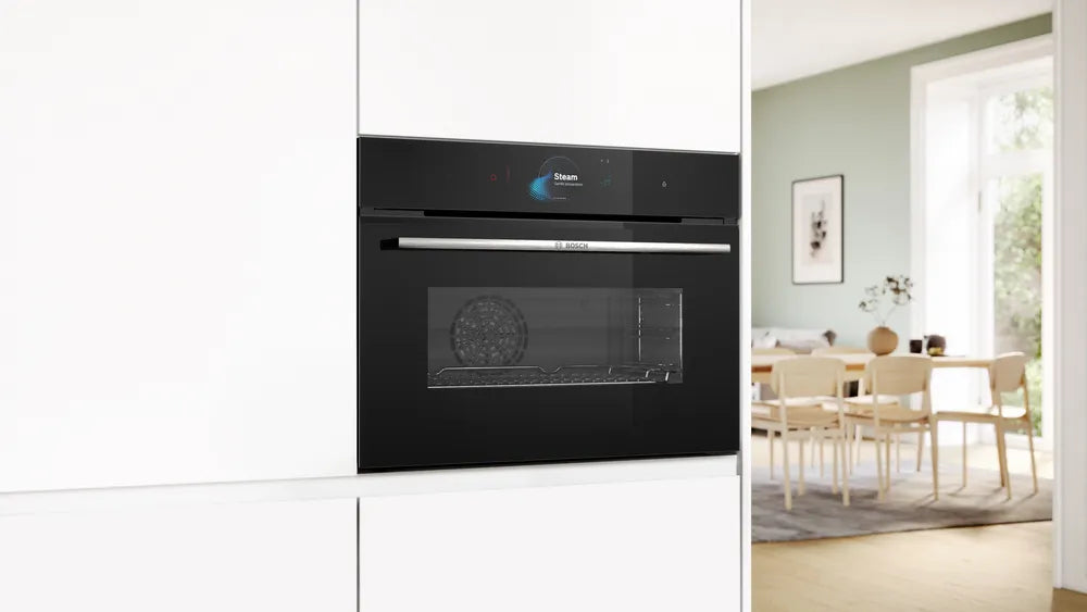 Bosch Series 8 Full Steam Combi Oven Black CSG7584B1