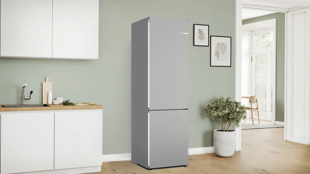 Bosch Series 4 Fridge Freezer Stainless Steel A Rated KGN392LAF