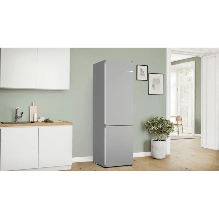 Bosch Series 4 Fridge Freezer Stainless Steel A Rated KGN392LAF