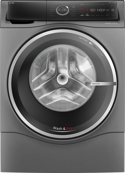 Bosch Series 8 10.5kg&6kg Washer Dryer Graphite WNC254ARGB