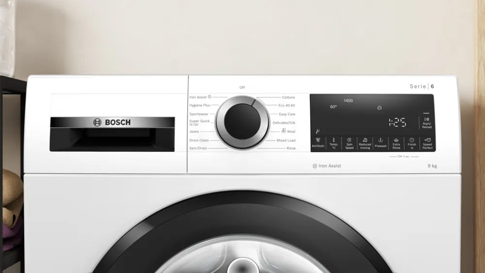 Bosch Series 4 9kg Washing Machine White WGG24400GB