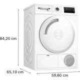 Bosch Series 4 8kg Condenser Dryer White WTN83202GB