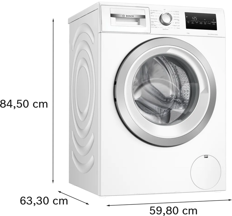 Bosch Series 6 9kg Washing Machine White WAN28258GB