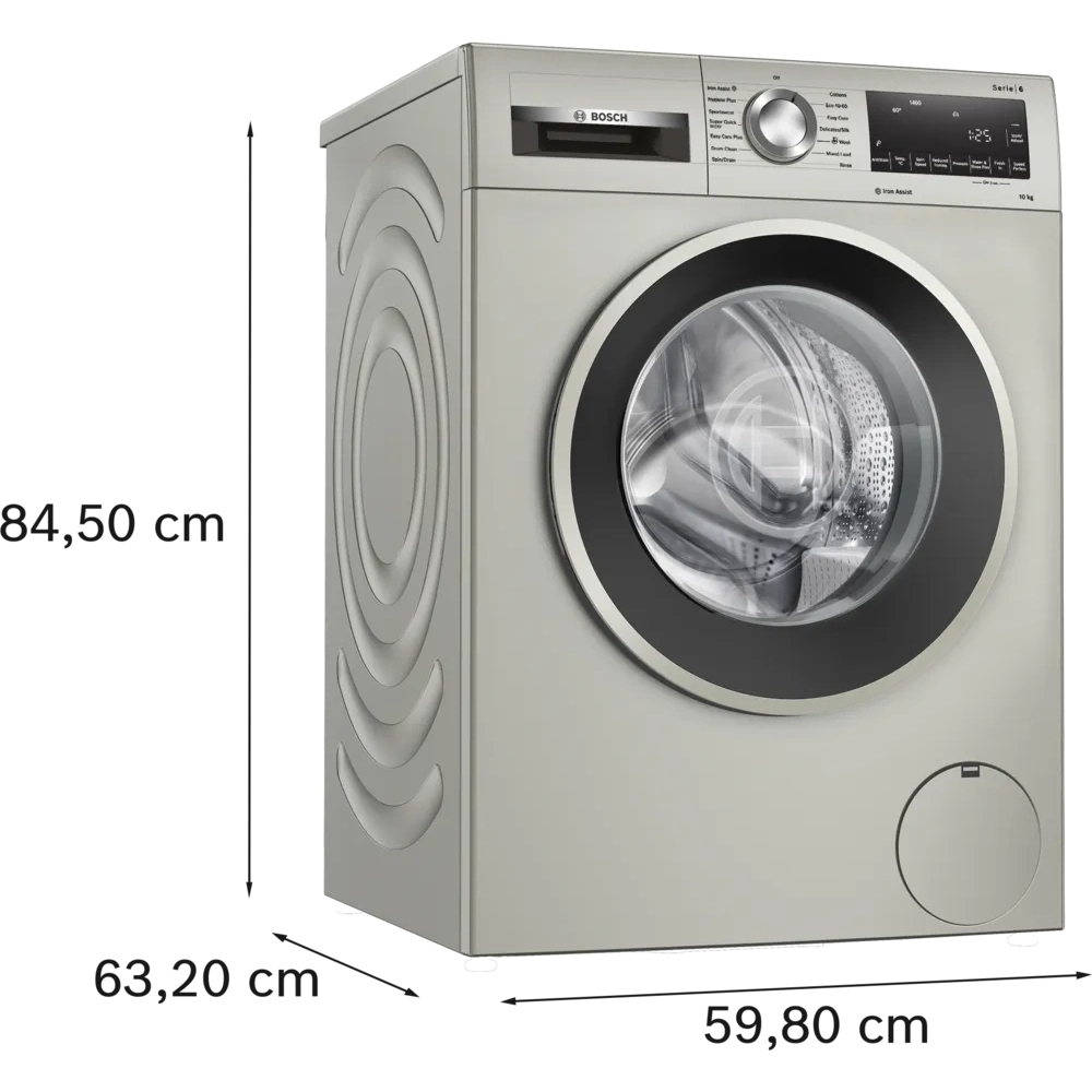 Bosch Series 6 10kg Washing Machine Silver WGG254ZSGB