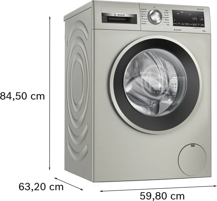 Bosch Series 6 10kg Washing Machine Silver WGG254ZSGB