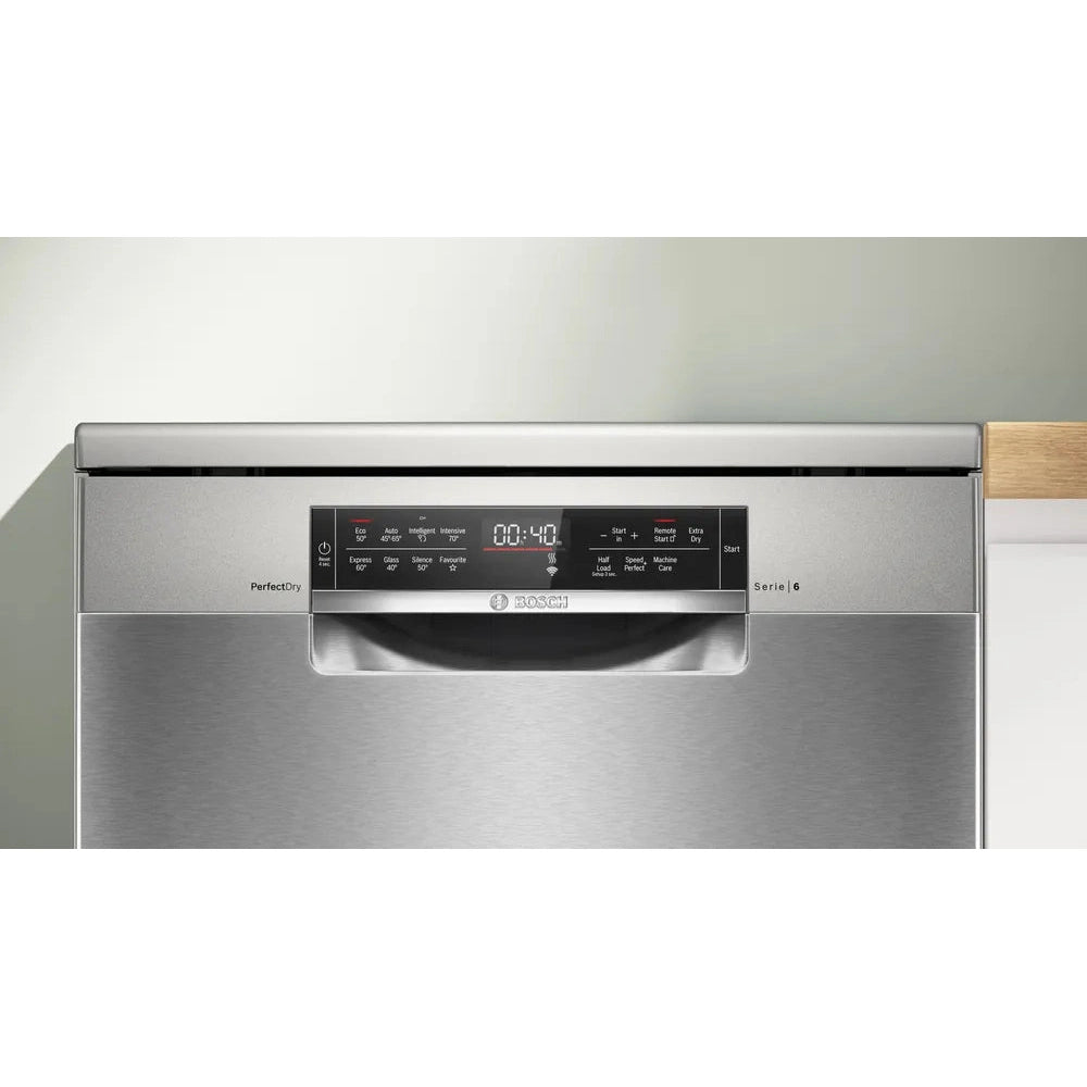 Bosch Series 6 Dishwasher Silver A Rated SMS6TCI01G