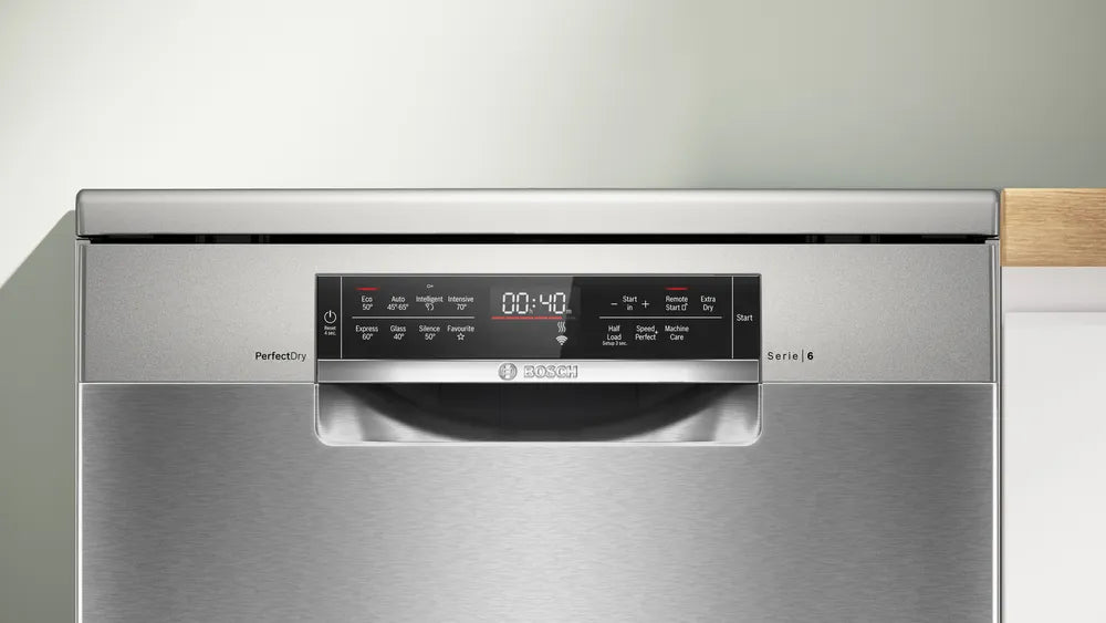 Bosch Series 6 Dishwasher Silver A Rated SMS6TCI01G