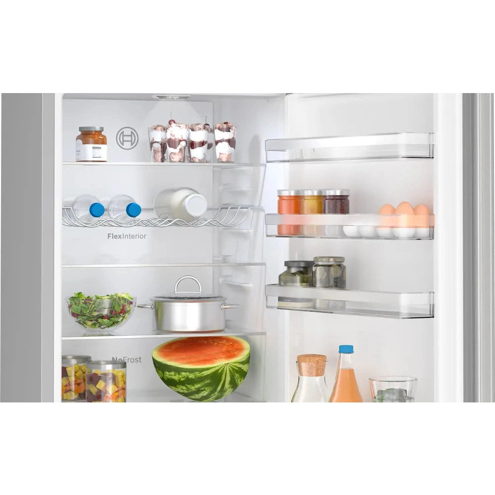 Bosch Series 4 Fridge Freezer - Stainless Steel | KGN392LBFG