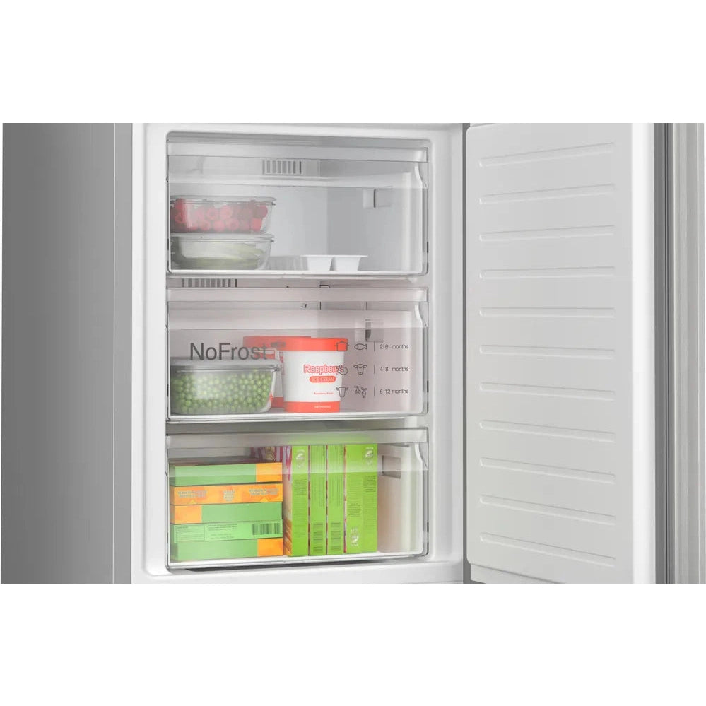 Bosch Series 4 Fridge Freezer - Stainless Steel | KGN392LBFG