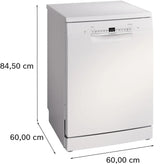 Bosch Series 2 60cm Freestanding Drawer Dishwasher - White | SMS2HVW67G