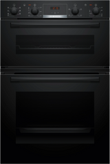 Bosch Series 4 Built-in double oven - Black | MBA533BB3B
