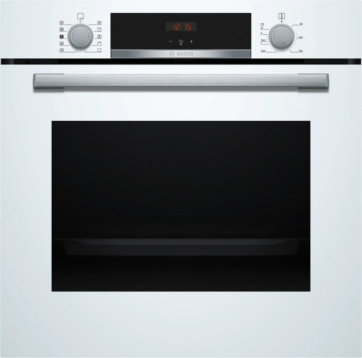 Bosch Series 4 Built-in oven with added steam function 60 x 60 cm White