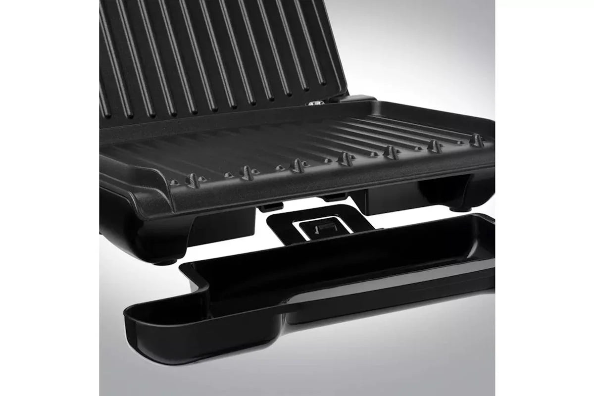 George Foreman Steel Large Grill - Black | 25052