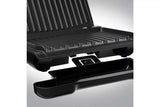 George Foreman Steel Large Grill - Black | 25052