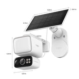 Tapo Solar-Powered Floodlight Pan/Tilt Security Camera Kit  | TAPOTC50KIT