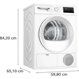 Bosch Series 4 8kg Heat Pump Dryer - White | WTH85225GB