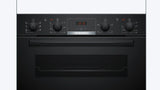 Bosch Series 4 Built-in double oven - Black | MBA533BB3B