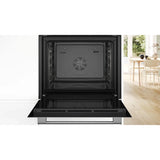 Bosch Series 4 Built-in oven with added steam function 60 x 60 cm White