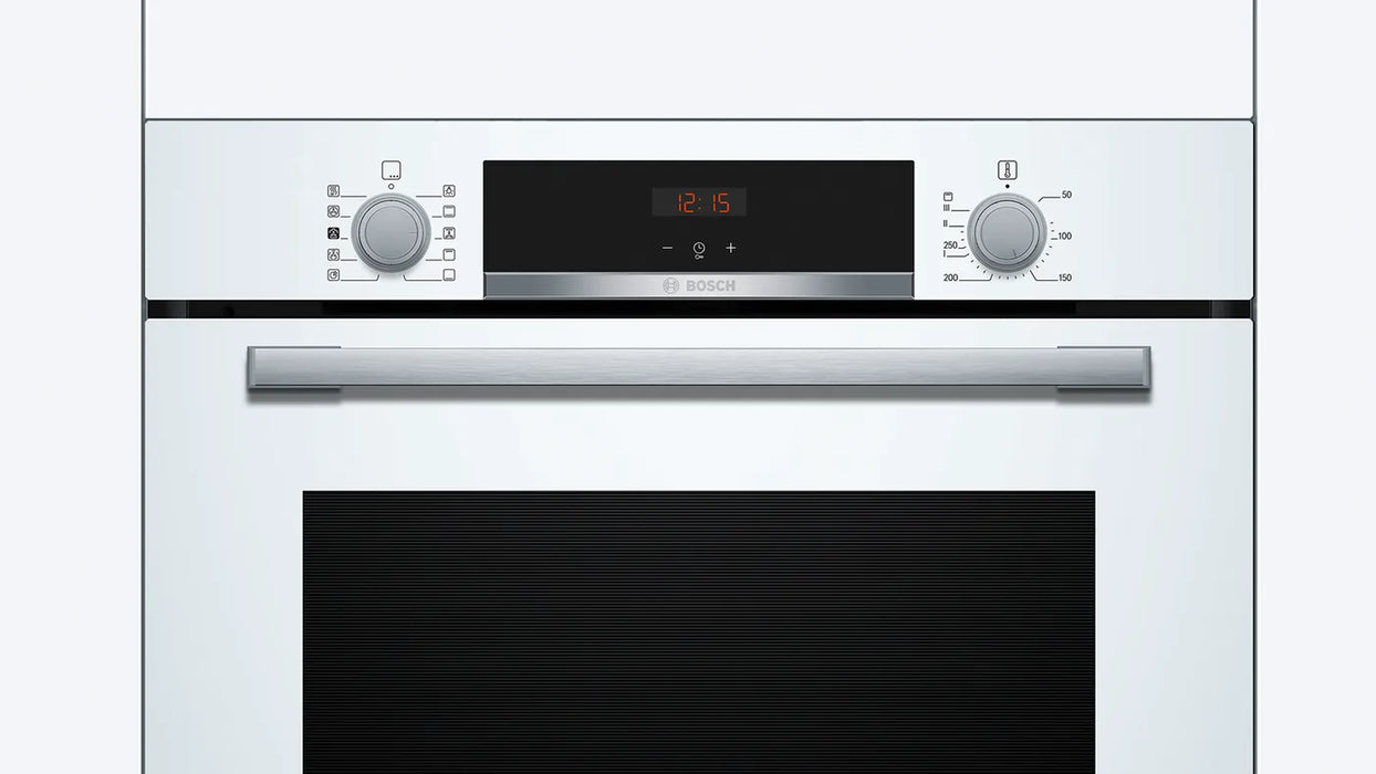 Bosch Series 4 Built-in oven with added steam function 60 x 60 cm White