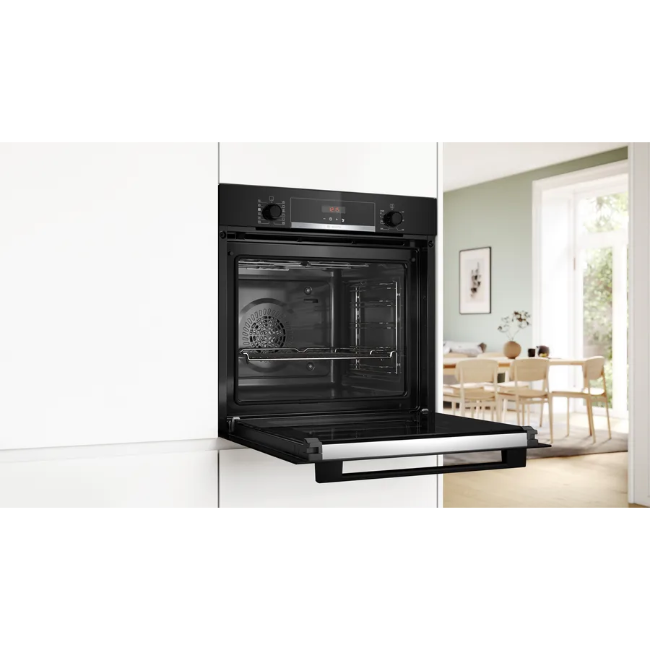 Bosch Series 4 Built-in oven with added steam function HQA574BB3B