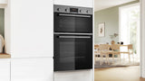 Bosch Series 4 60cm Built In Double Oven - Stainless Steel | MBA533BS3B