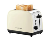 Russell Hobbs Stainless Steel 2 Slice Toaster - Cream | 26551