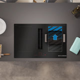 Bosch Series 6 Induction hob with integrated ventilation system 80cm | PVQ81AH26E