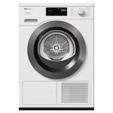 Miele Heat pump tumble dryer, 8kg, Graphite Grey Door | Chrome Edition | TEC 645 WP