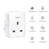 Tapo Mini Smart Wi-Fi Plug Energy Monitoring 4pk | TAPOP110M(4-PACK)