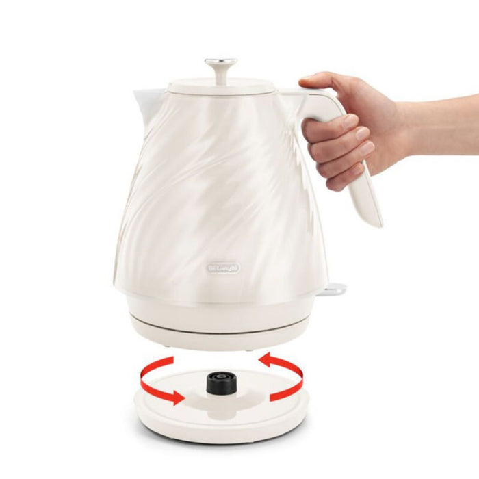 DeLonghi Ballerina Jug Kettle Cream KBD3001.CR