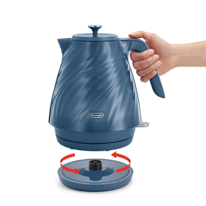 DeLonghi Ballerina Jug Kettle Blue KBD3001.BL