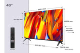 TCL 40" QLED Full HD Android Smart TV | 40V5C