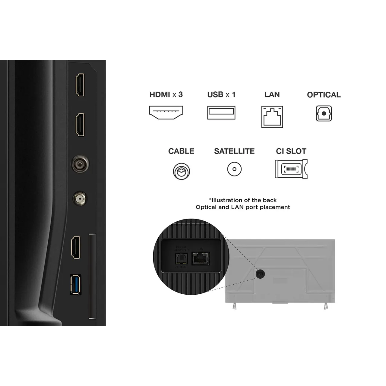 TCL V6C 50" 4K Ultra HD Smart Google TV | 50V6C